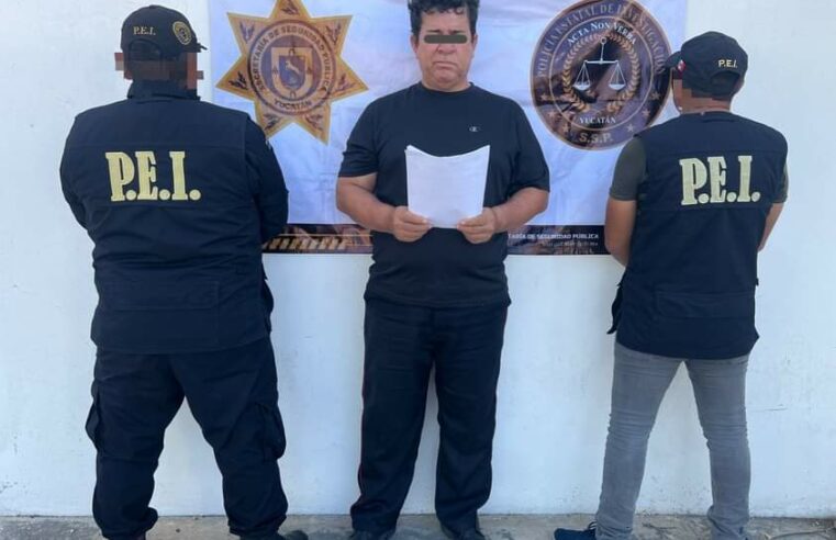 Detenido en Yucatán asaltante tabasqueño buscado en Chihuahua