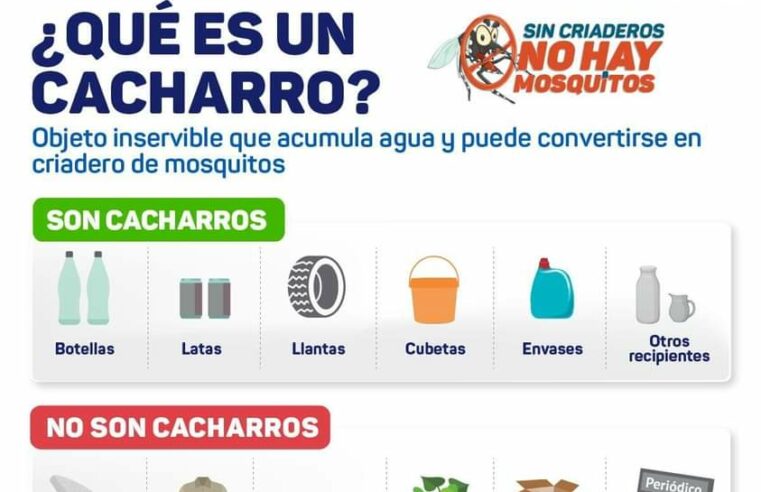 Exhortan a no sacar colchones, ropa vieja o basura durante la descacharrización