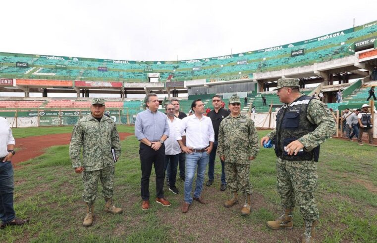Presentan los trabajos de renovación del Estadio de Béisbol Kukulcán Álamo
