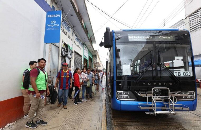 Inicia operaciones la ruta Centro-Cholul como parte del Va y Ven