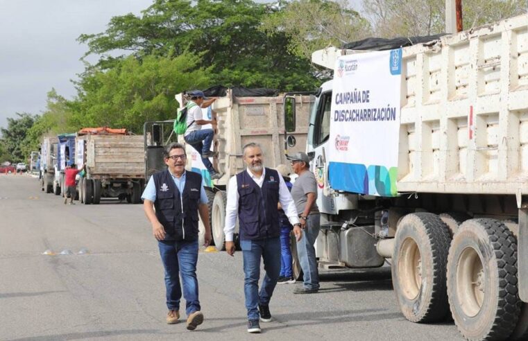 Inicia la campaña de descacharrización en Mérida y sus comisarías