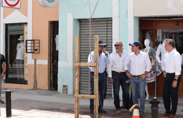 Mauricio Vila supervisa los trabajos del Corredor Turístico y Gastronómico sobre la calle 60