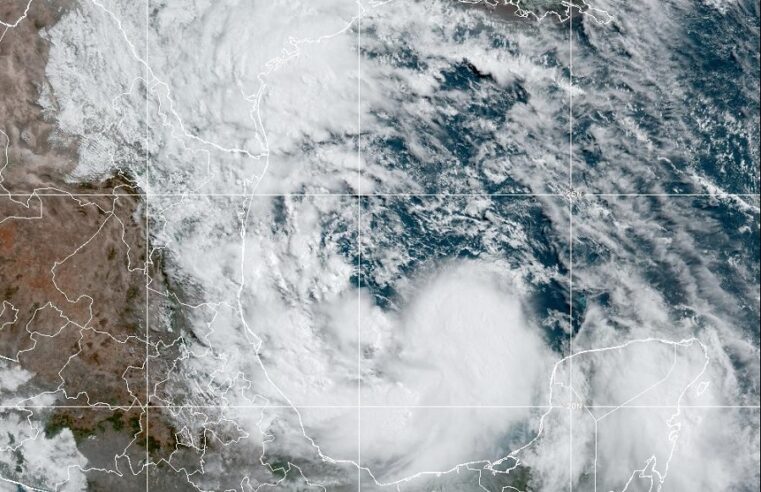 Se forma la tormenta tropical Alberto en el Golfo de México