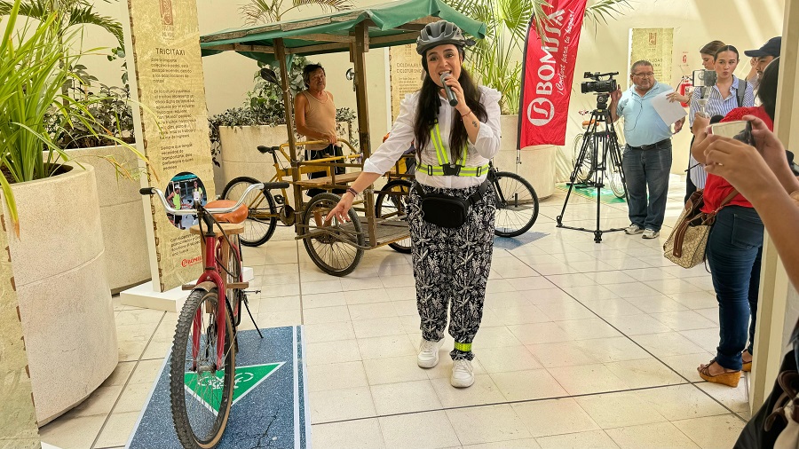 Inauguran la exhibición «Cultura del Pedal», homenaje al arraigo de la bicicleta y el triciclo en Yucatán