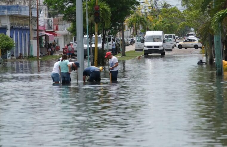 La lluvia inundó 120 colonias en Chetumal, Quintana Roo