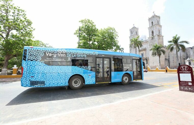 Nuevas rutas del Va y Ven llegarán a Mérida y Valladolid