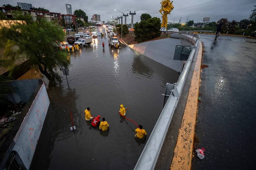 Suspenden actividades en Nuevo León por la tormenta tropical Alberto