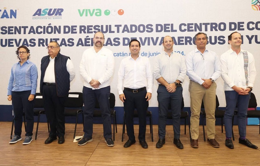 Mauricio Vila anuncia 4 nuevos vuelos para que Yucatán esté más conectado