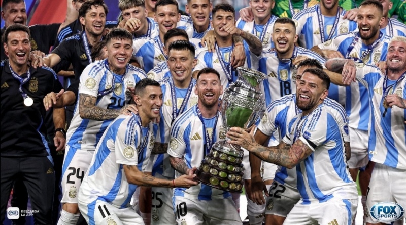 Argentina gana la Copa América