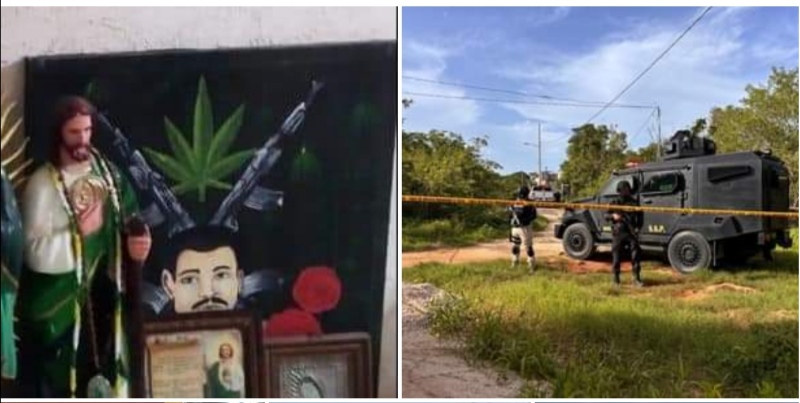 Fuerte operativo contra adoradores de Malverde en Yucatán