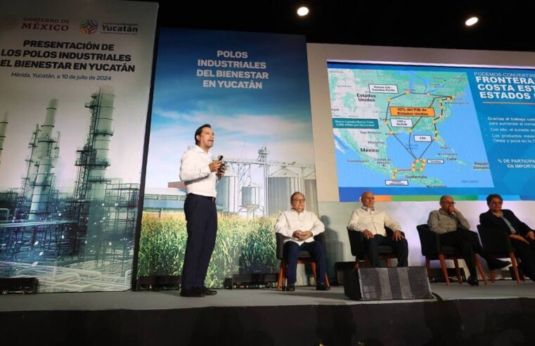 Mauricio Vila presenta los Polos Industriales del Bienestar en Yucatán