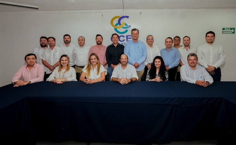 Cecilia Patrón invita a empresarios a ser aliados en una nueva forma de gobernar en Mérida