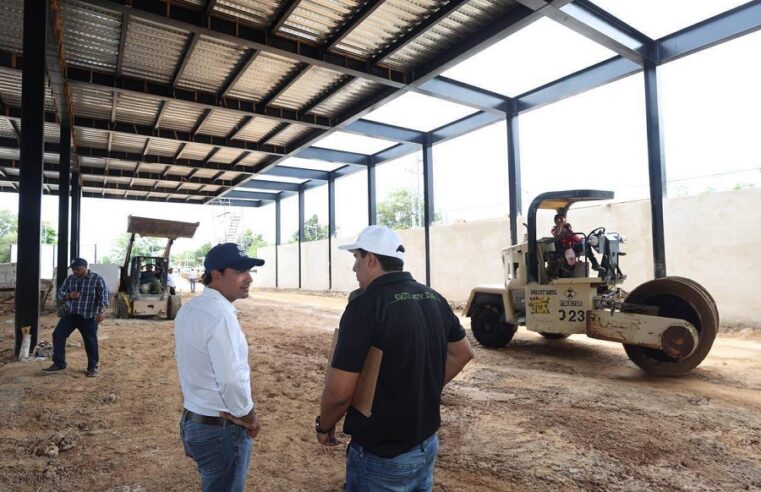 Avanza en Mérida la construcción del Centro de Transferencias Multimodal (Cetram) Cancún