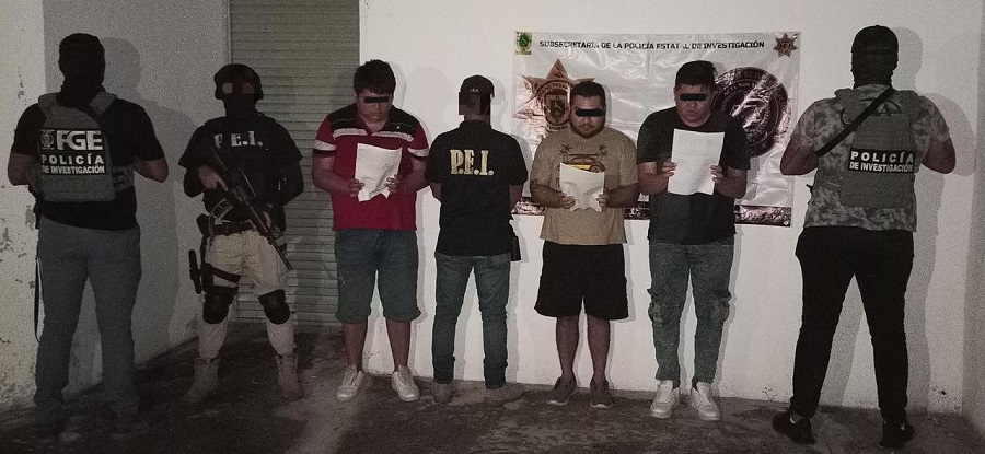 Detienen en Mérida a tres secuestradores de Q. Roo y rescatan a un chico cautivo en Cancún