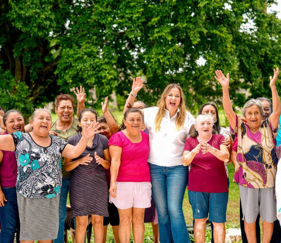 Como familia unida, los meridanos trabajaremos por la justicia social: Cecilia Patrón