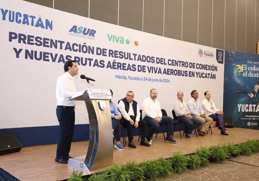 Yucatán, con máximos históricos en llegada de pasajeros y volumen de carga por vía aérea