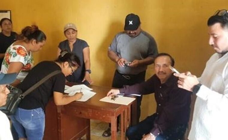 Obligan a indígenas yucatecas a ofrecer disculpas por protestar contra el tren maya