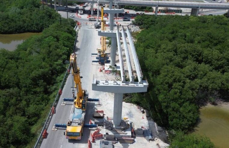 El Viaducto Elevado de Progreso va tomando forma