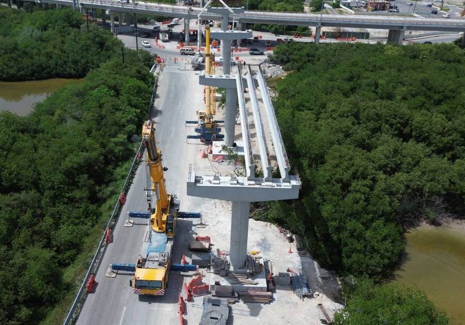 El Viaducto Elevado de Progreso va tomando forma