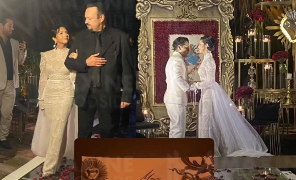 Se casan Ángela Aguilar y Christian Nodal