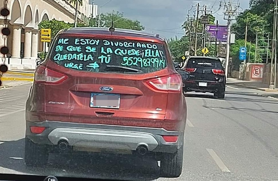 El amor acaba: Vende su camioneta para que no se la quede su ex