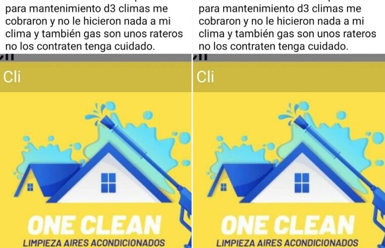 Dicen que limpian aires acondicionados, pero solo estafan al cliente y encima de burlan