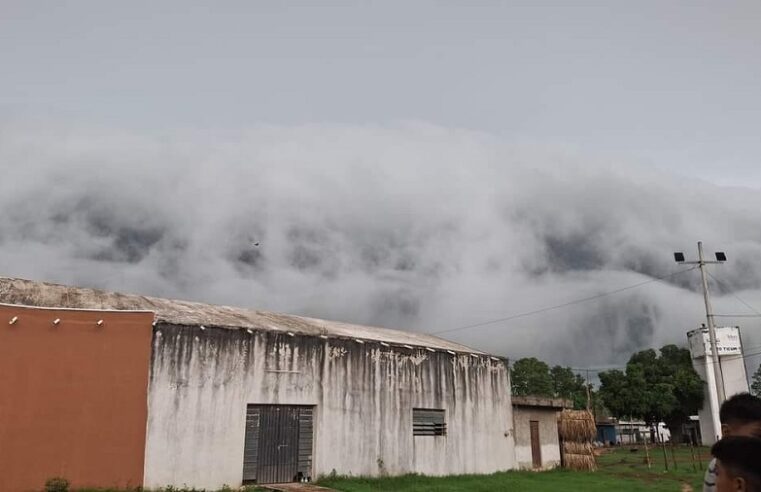 Impactantes nubes en el sur de Yucatán