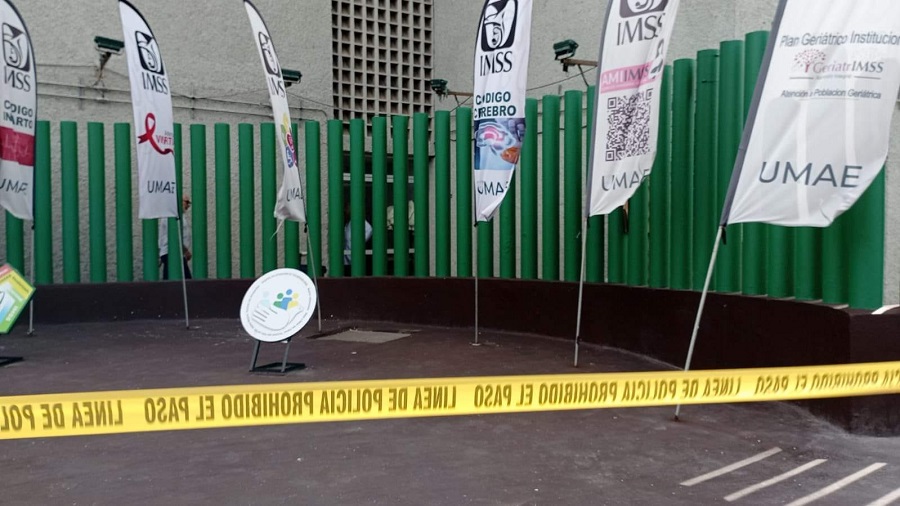 Empleado muere al caer del tercer piso en la UMAE del IMSS en Mérida