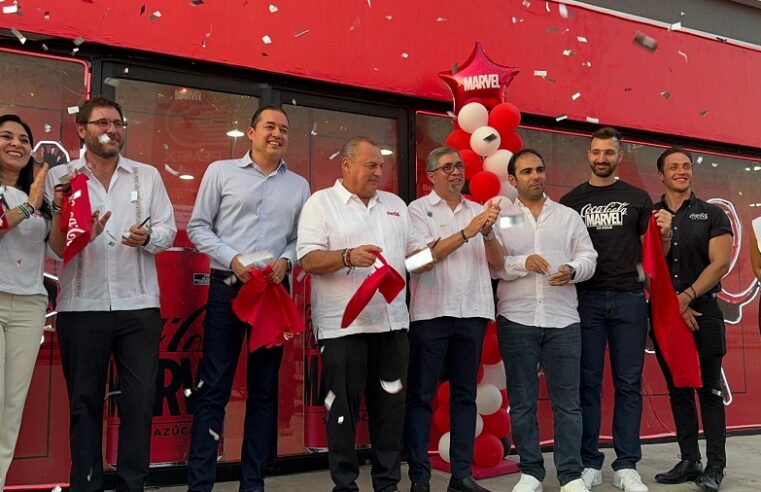 Bepensa inaugura la primera tienda Coca-Cola y Marvel en el Sureste de México