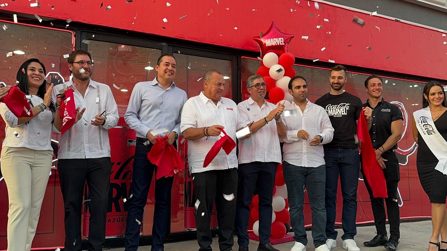 Bepensa inaugura la primera tienda Coca-Cola y Marvel en el Sureste de México