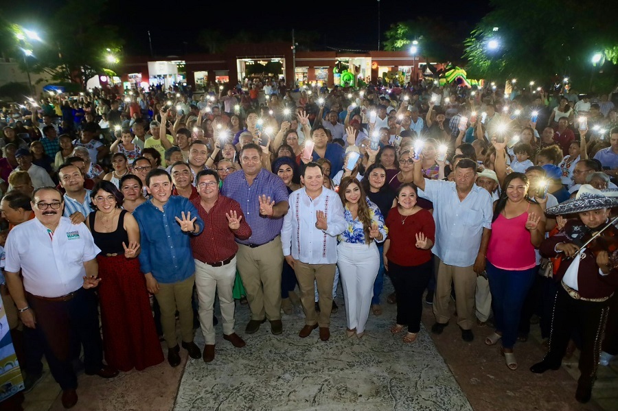 Yucatán nos dio su confianza, porque hablamos con el corazón en la mano: Huacho Díaz