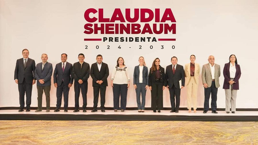 Participa Joaquín Díaz Mena en reunión de Gobernadores con Claudia Sheinbaum