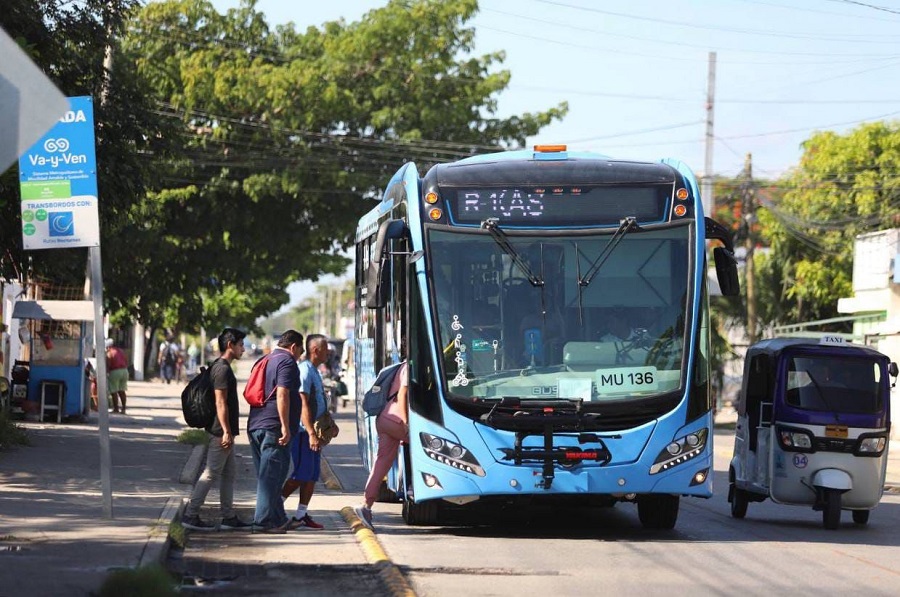 Inician operaciones dos nuevas rutas Va y Ven en el sur de Mérida