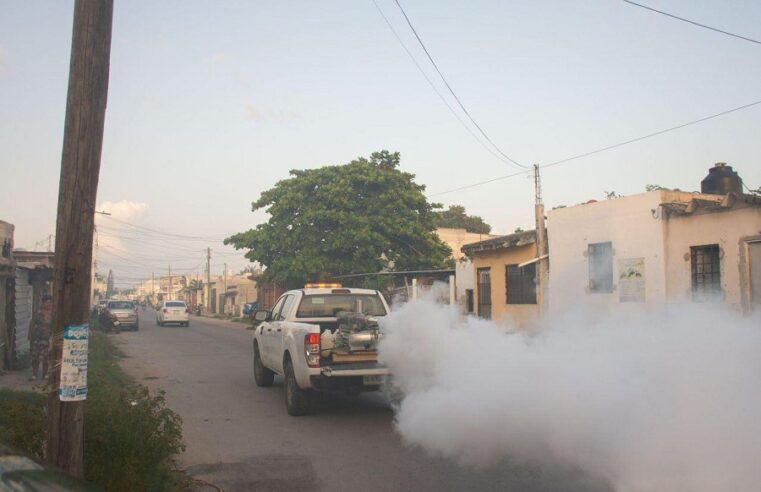 Esta semana fumigarán en García Ginerés, Tanlum, Pensiones, Chenkú y Chuburná