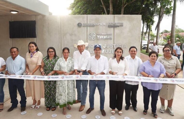 Mauricio Vila inauguró el Centro de Justicia para las Mujeres de Tizimín