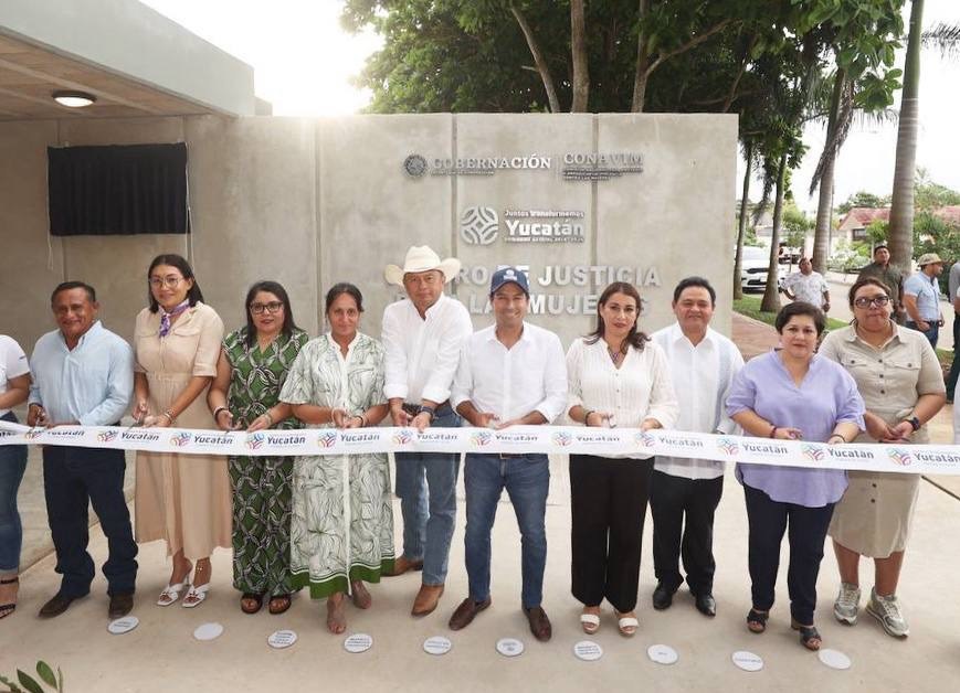 Mauricio Vila inauguró el Centro de Justicia para las Mujeres de Tizimín