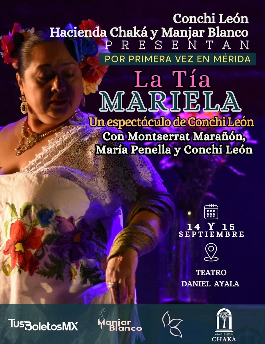 Por primera vez se presentará en Mérida «La Tía Mariela», de Conchi León