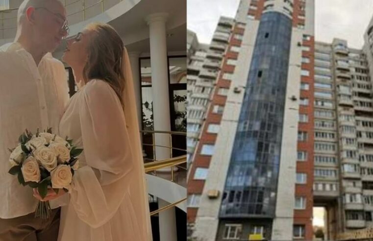 Bella novia cae desnuda desde 15 pisos de altura en su noche de bodas