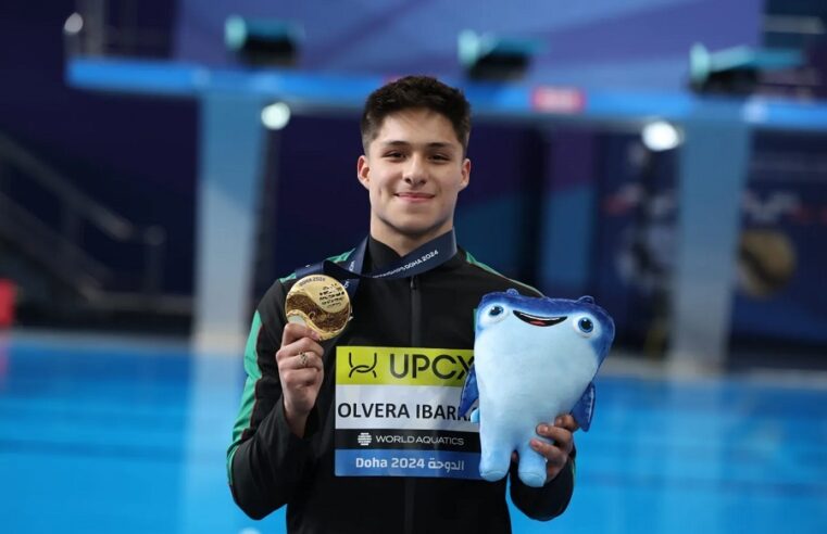 El doble medallista olímpico Osmar Olvera pide un México “más unido”