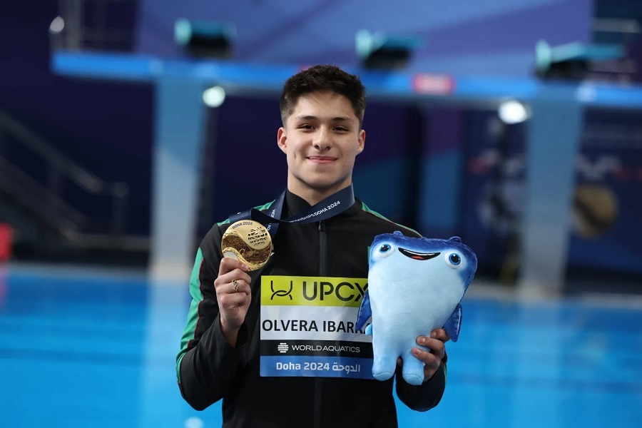 El doble medallista olímpico Osmar Olvera pide un México “más unido”