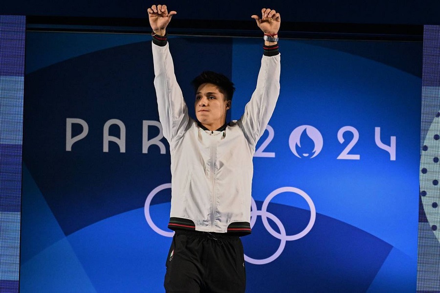 Osmar Olvera le da México la medalla de bronce en los clavados de París 2024