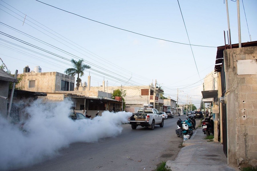 Esta semana fumigan en Calotmul, Pisté, Valladolid y en el sur y oriente de Mérida