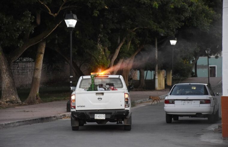 Del 17 al 20 de septiembre fumigarán en colonias de Mérida y municipios de Yucatán