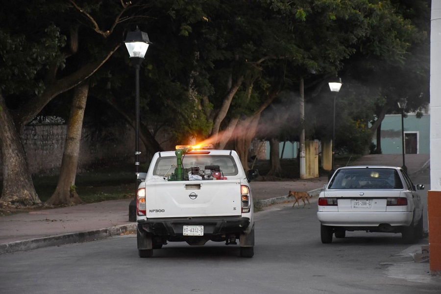 Del 17 al 20 de septiembre fumigarán en colonias de Mérida y municipios de Yucatán