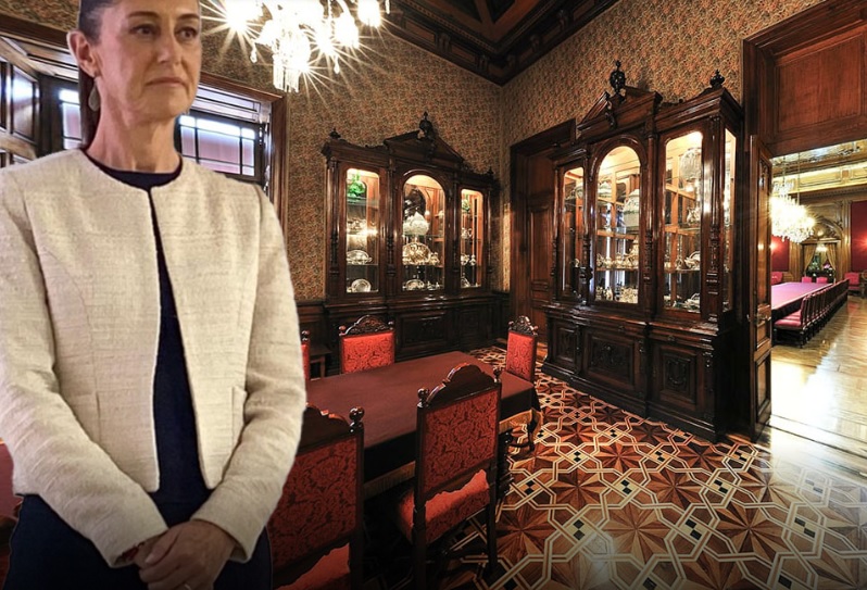 Claudia Sheinbaum también vivirá en el palacio nacional