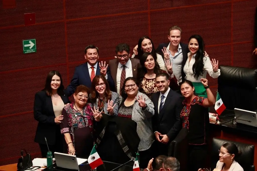 Con 86 votos a favor y 41 en contra, el Senado aprueba en lo general la reforma judicial