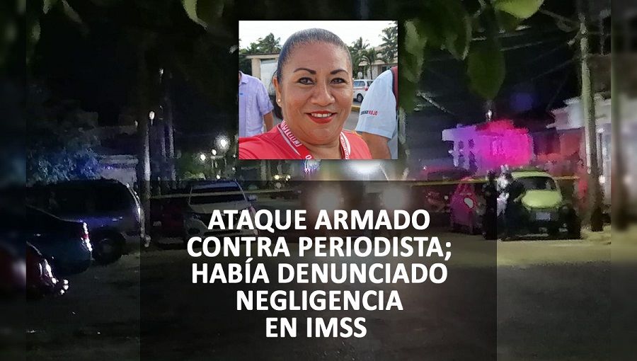 Atacan a balazos la casa de la periodista Silvia Peraza en Cozumel