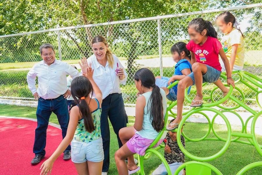 Parques para el desarrollo infantil pleno en todas las zonas y comisarías de Mérida: Cecilia Patrón