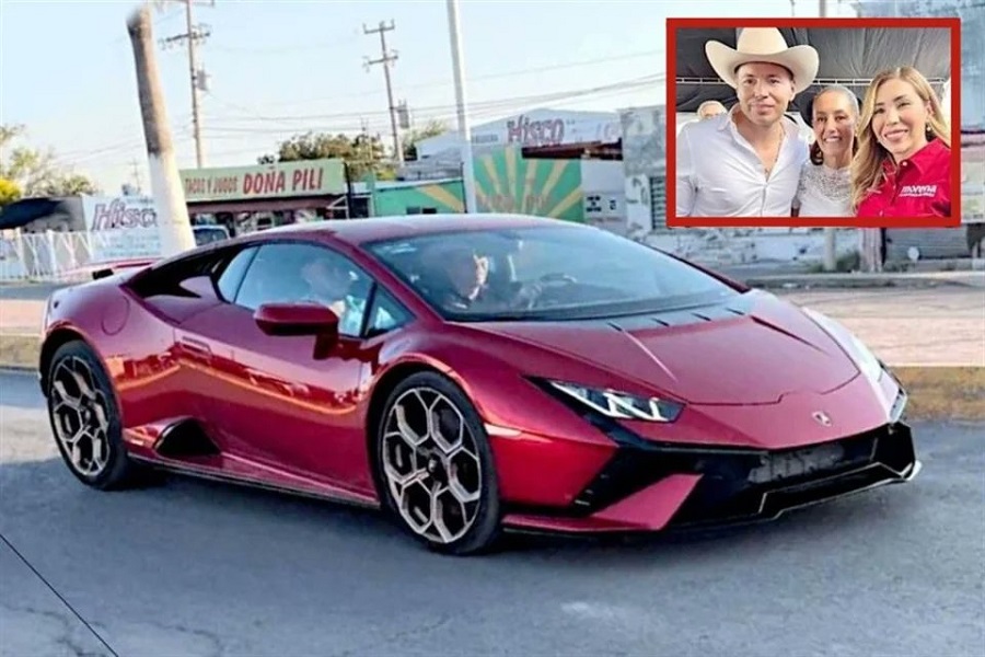 Diputado del PT presume Lamborghini Huracán valuado en más de 6 millones de pesos