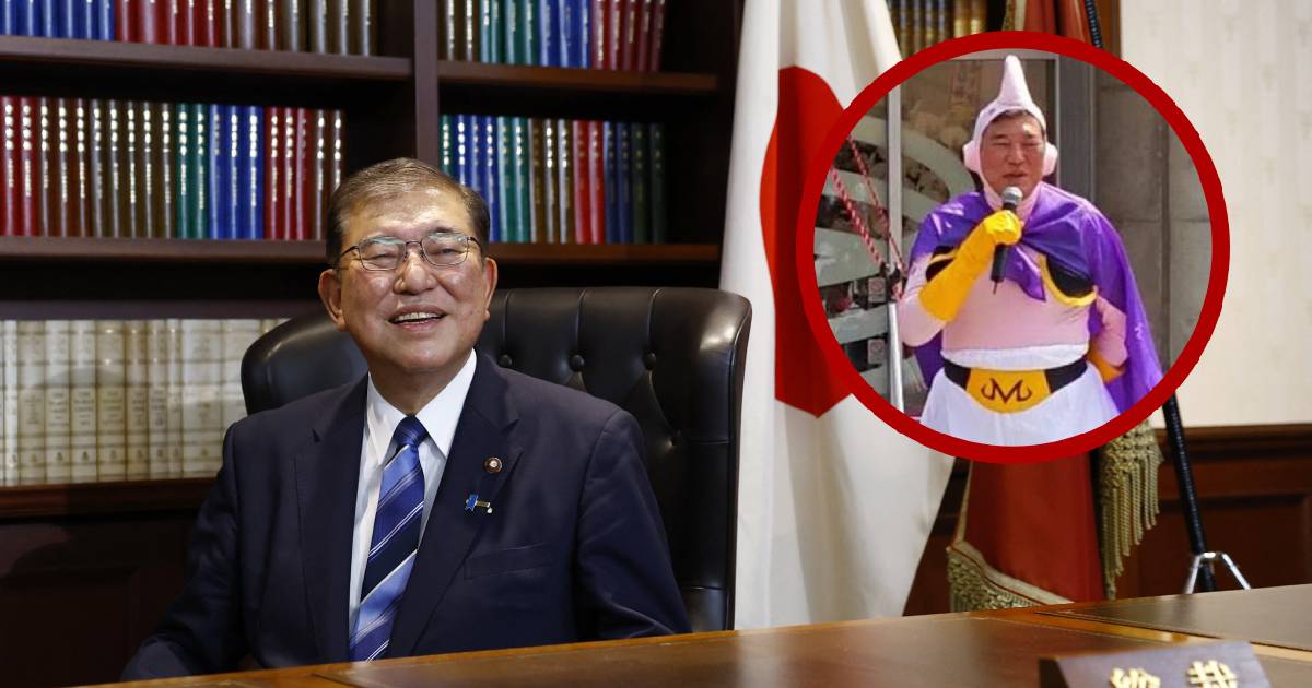 Japón: Ishiba Shigeru, quien se disfrazó de Majin Buu, asume el cargo de primer ministro